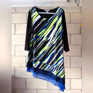 NYGARD Asymmetrical Tunic Size XL